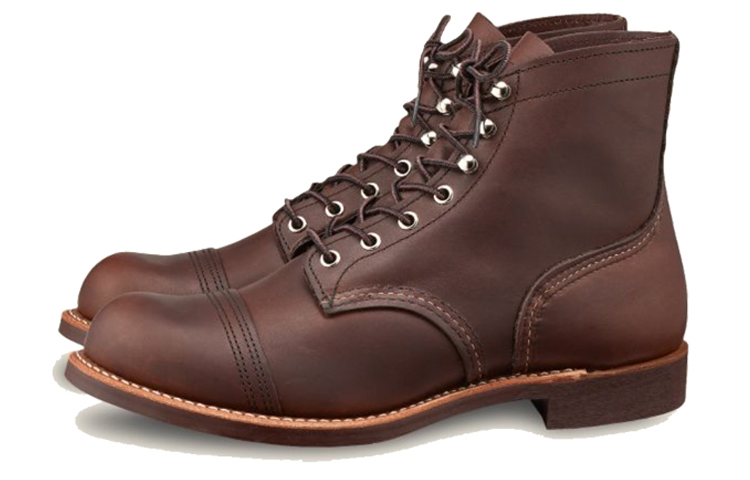 Red Wing 15cm Combat Boots Men's Coffee D Width