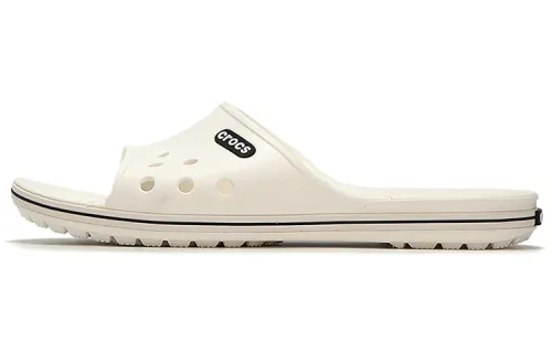 Crocs Fashion Casual White Slippers 'White Black'