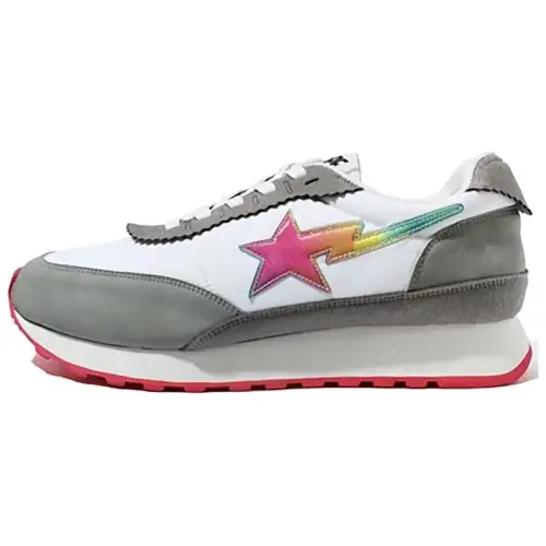 A BATHING APE Low top Casual Shoes Men's White