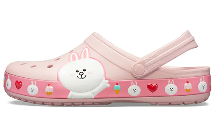 Crocs X Line Friends Beach Pink Unisex Sandals