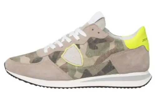 PHILIPPE MODEL Low top Casual Shoes Men's Camouflage