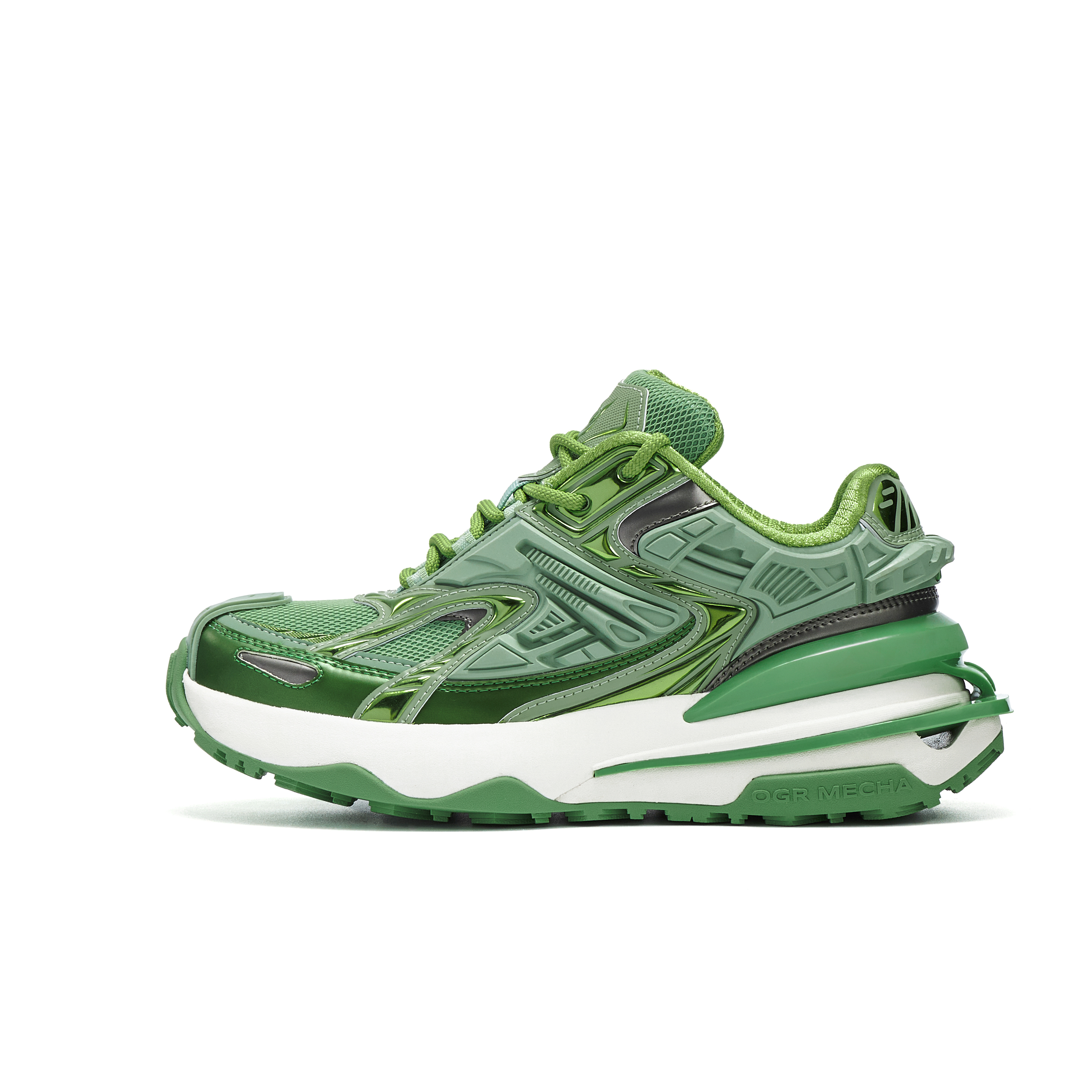 OGR Abrasion Resistant Lightweight Low top Running Shoes Unisex Mint Mambo Color