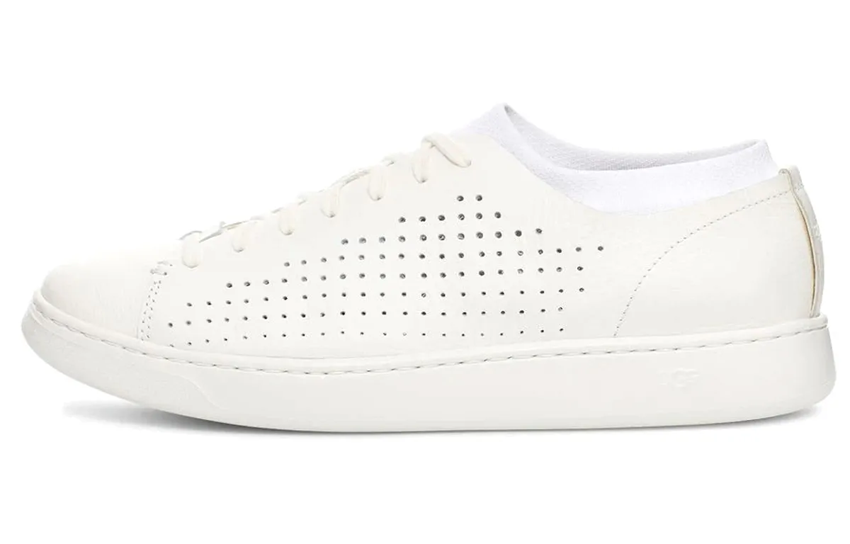 UGG Pismo Cozy Casual Sports Low Tops Skateboarding Shoes White