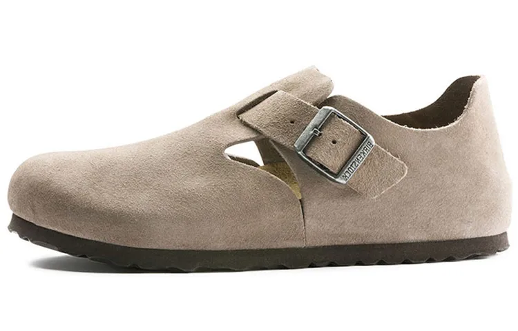 Birkenstock London Suede Leather 'Taupe'