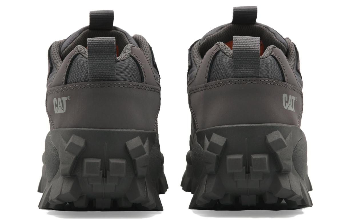 CAT Intruder Collection Slip Resistant Abrasion Resistant Low top Outdoor Shoes Unisex Dark Gray