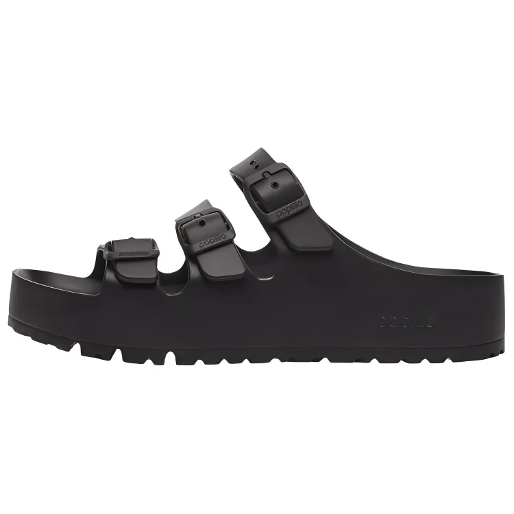 Birkenstock Florida EVA Abrasion Resistant Abrasion Resistant Slide Slippers Women's Black Narrow