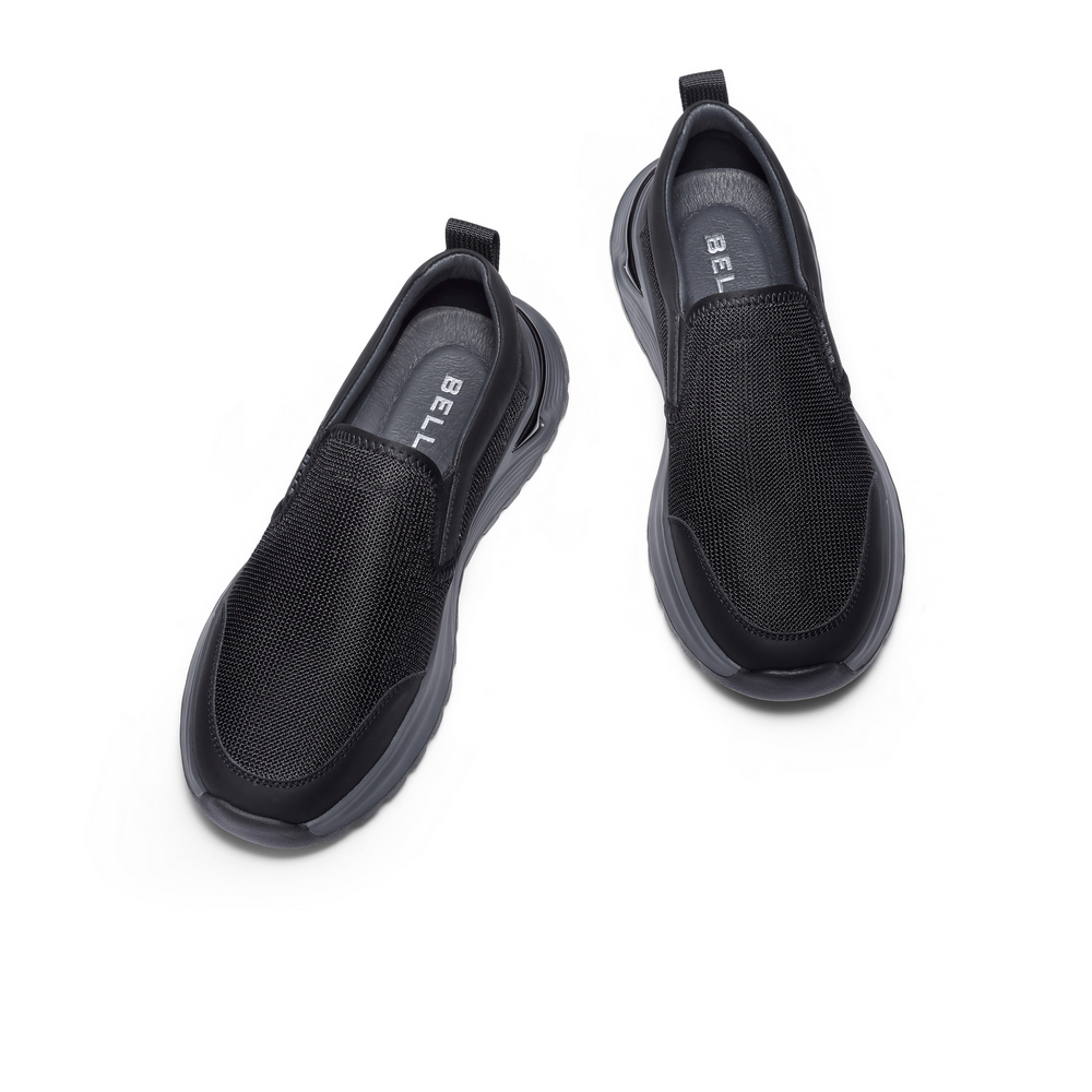 BELLE Low top Walking Shoes Men’s Black
