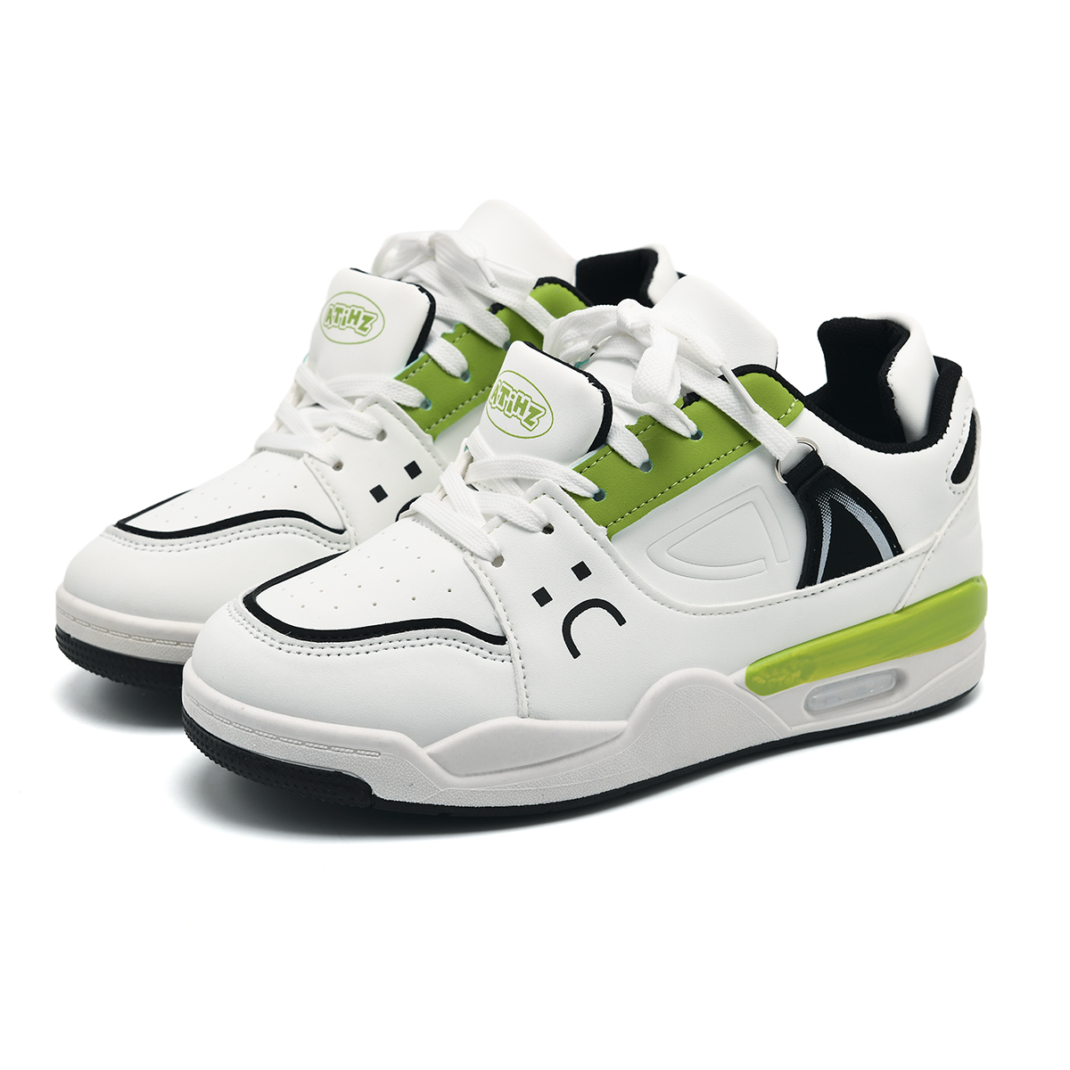 ABCIO Microfiber Leather Cushioning Slip Resistant Abrasion Resistant Breathable Coverage Skateboard Shoes Women’s