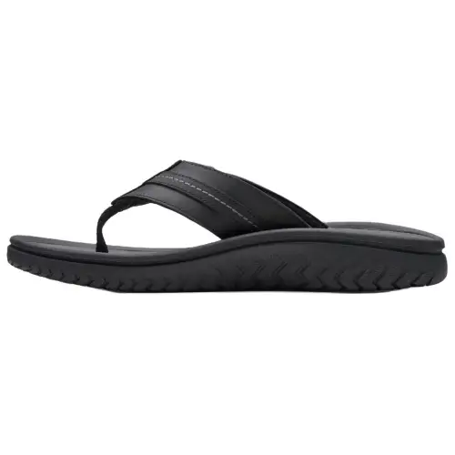 Clarks EVA Flip Flops Men's Black