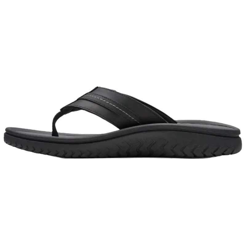 Clarks EVA Flip Flops Men's Black