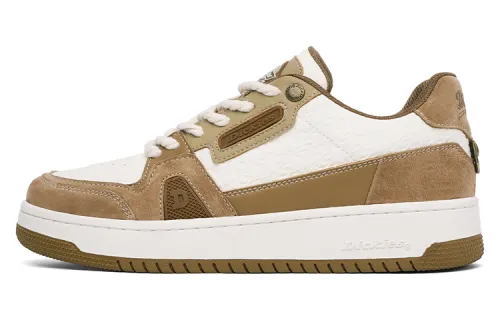Dickies Low top Skateboard Shoes Men's Light Coffee White
