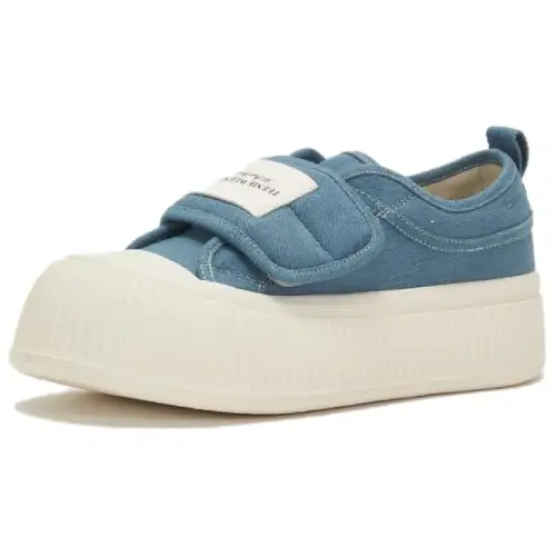 Teenie Weenie Fabric Low top Skateboard Shoes Women's Blue