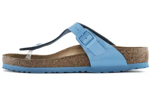 Birkenstock Leather Stylish Sandal Women's Blue