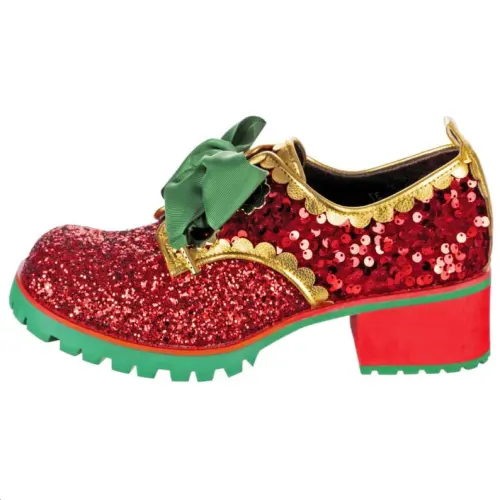 IRREGULAR CHOICE Pu High Heels 5CM Women's Red
