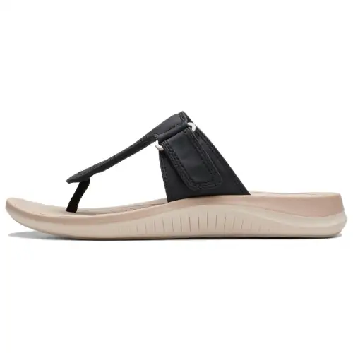 Clarks EVA Flip Flops Women's Black