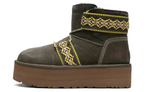UGG Classic Mini II Braid Platform Boots