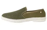 Rivieras Casual Flat Shoes Unisex Olive Green