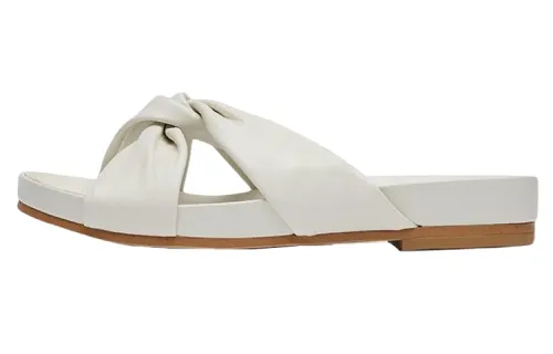 Clarks Leather Stylish Sandal Women's White