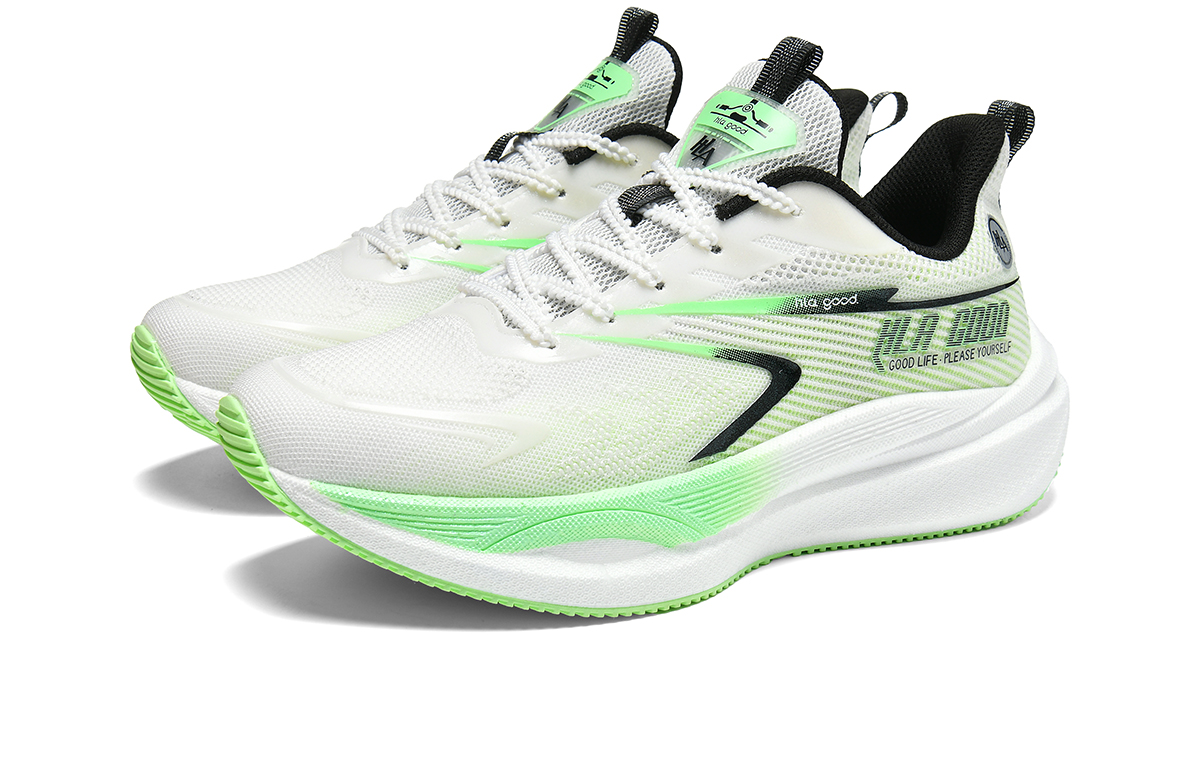 HLA Fabric Abrasion Resistant Breathable Height Increasing Low top Running Shoes Men’s