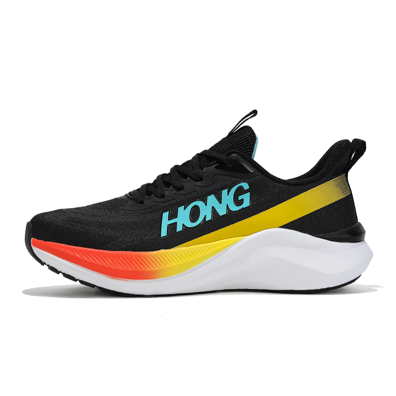 RED DRAGONFLY Fabric Breathable Cushioning Slip Resistant Abrasion Resistant Low top Running Shoes Men’s