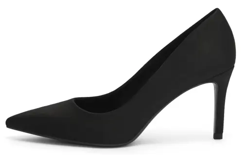 CHARLES&KEITH Small Ck Slim Heel High Heels 8cm Women's Black