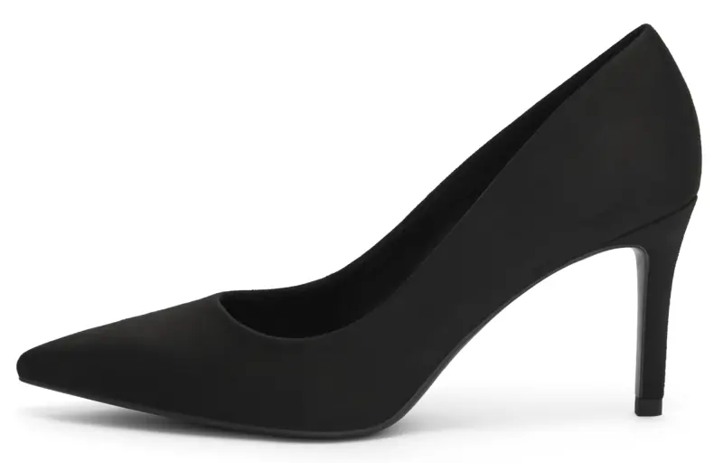 CHARLES&KEITH Small Ck Slim Heel High Heels 8cm Women's Black