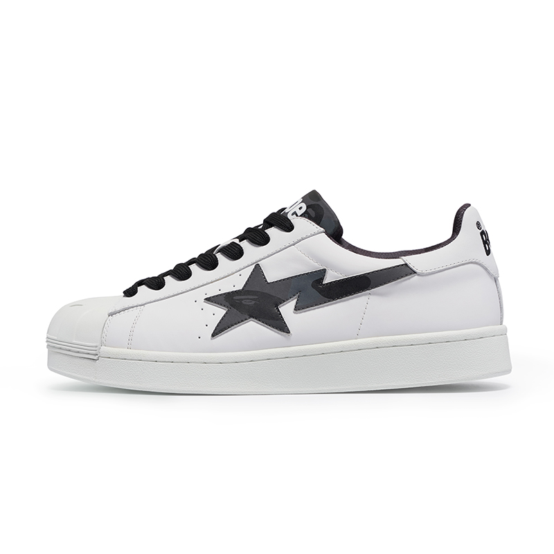 Мужские кеды A BATHING APE A BATHING APE SKULL STA (черный / синий / красный)