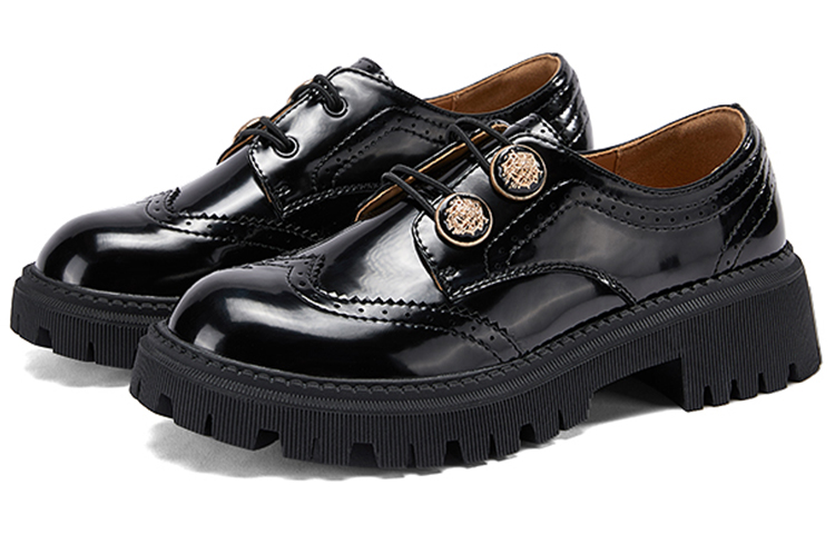 DAPHNE Platform Shoes Women's Black