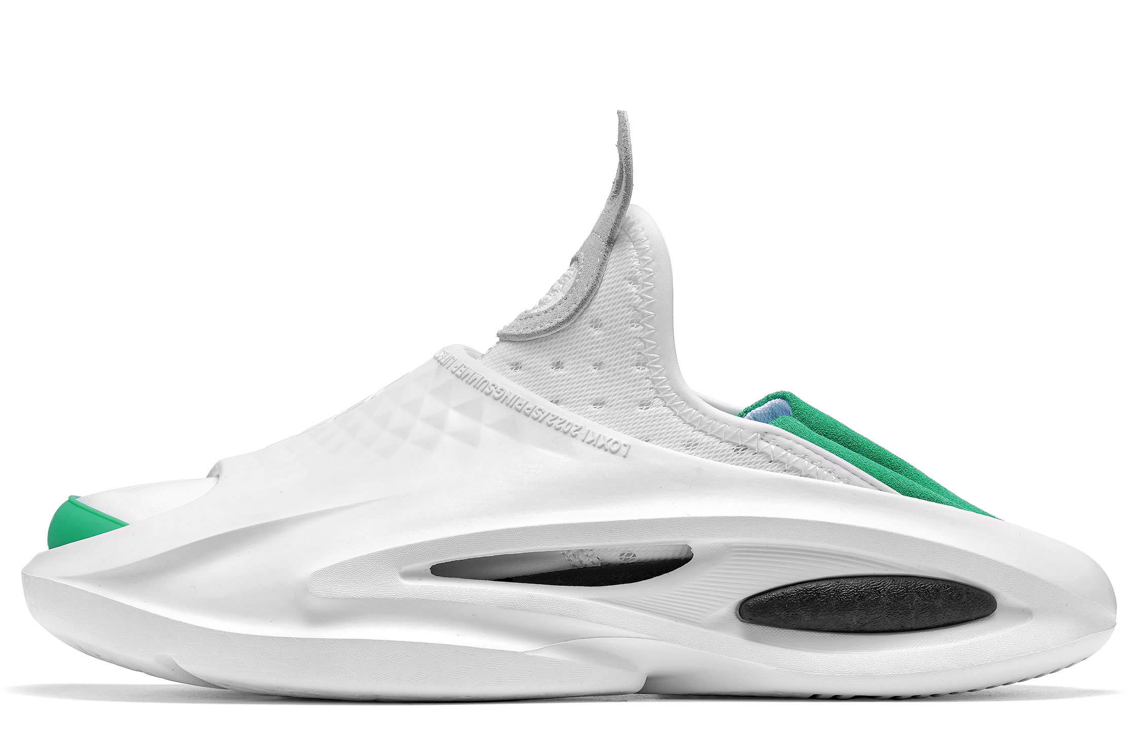 LOXKI Alpha Iteration D Low top Sports Casual Shoes Unisex White Green Tail