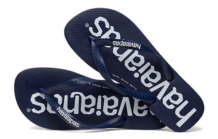 Havaianas Slip Resistant Flip Flops Unisex Blue