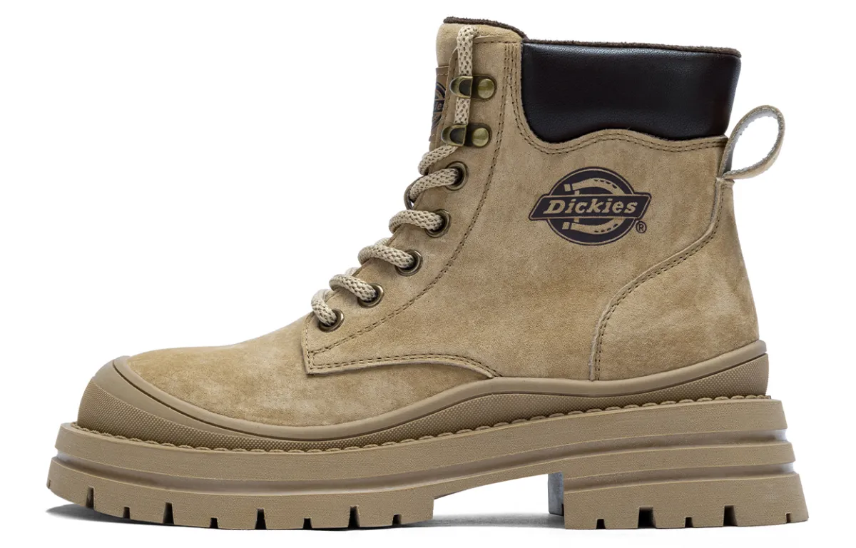 Dickies Short Mid Calf Combat Boots Women's