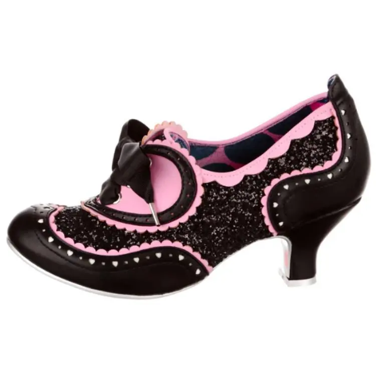 IRREGULAR CHOICE Pu High Heels Women's Black