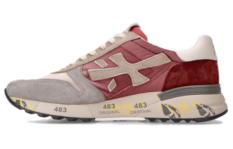 PREMIATA Leather Low top Casual Shoes Men's Red