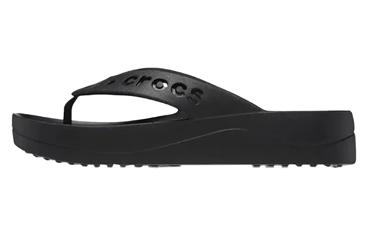 Crocs Abrasion Resistant Flip Flops Women's Black