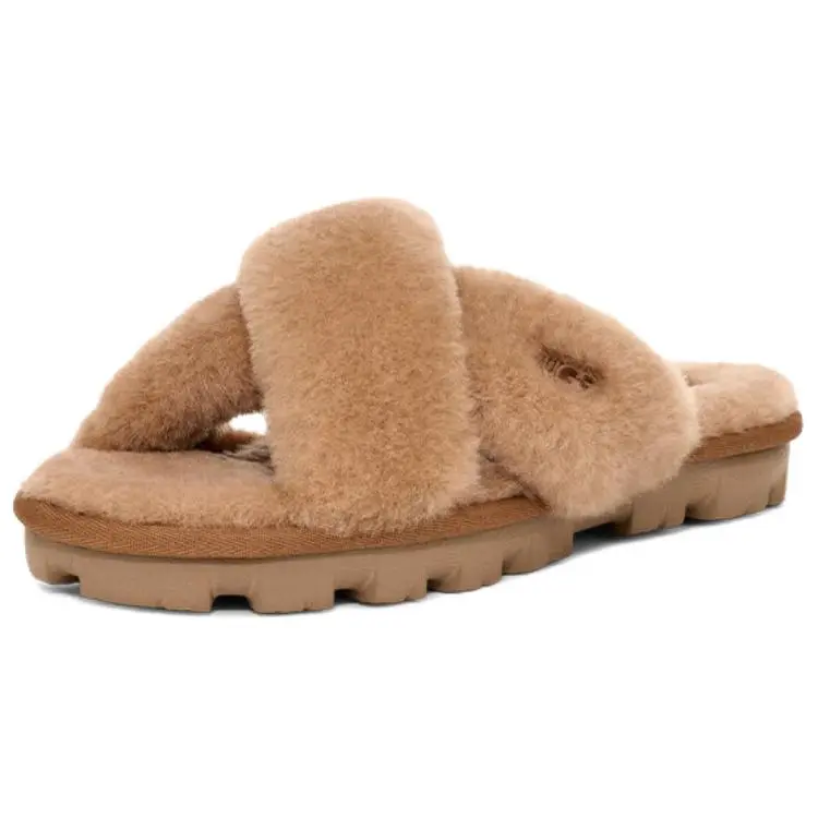 UGG Slip Resistant Slide Slippers Women's Brown