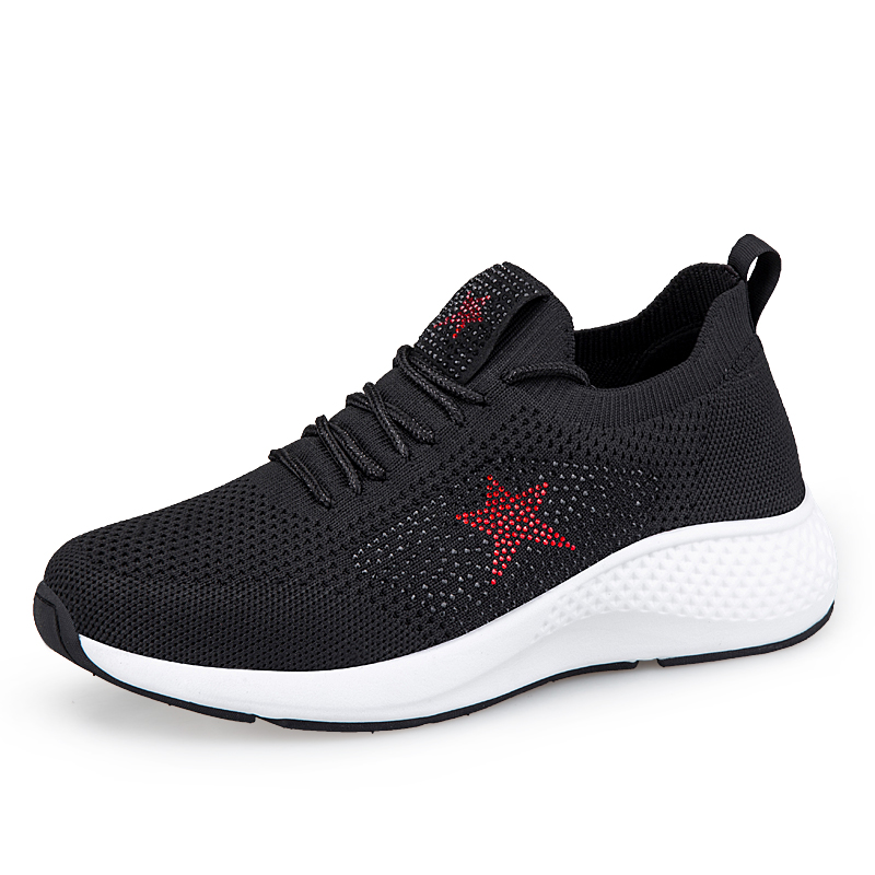 RONGSHI Mesh, Textile Cushioning Breathable Low top Casual Shoes Women’s