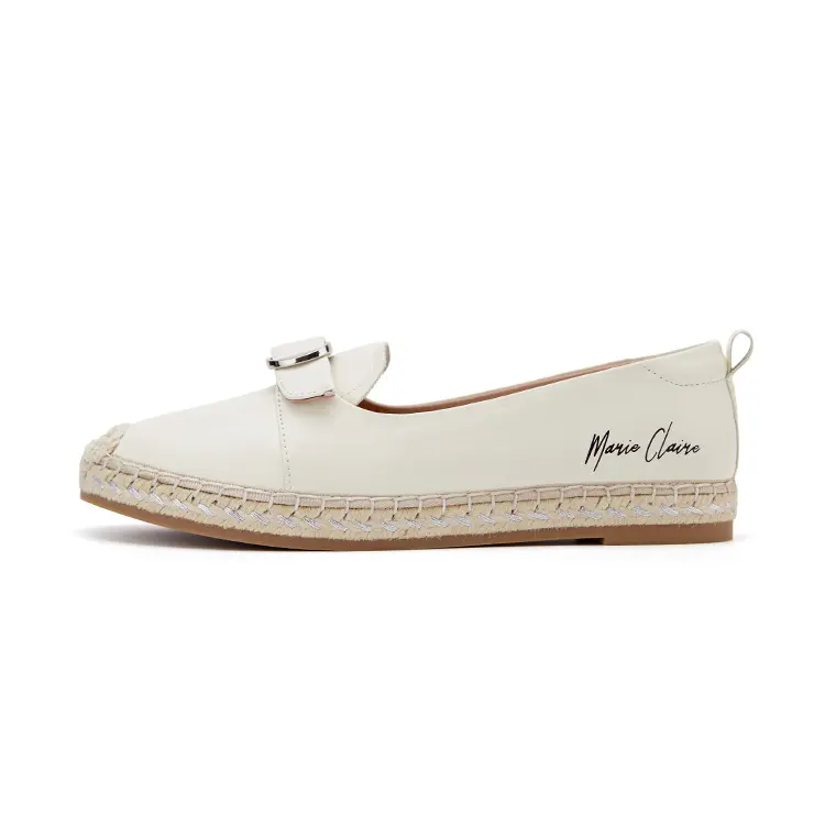 Marie Claire Cow Split Leather Espadrilles Women's