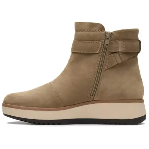 Clarks Ankle Boots Women's Dark Taupe Umber