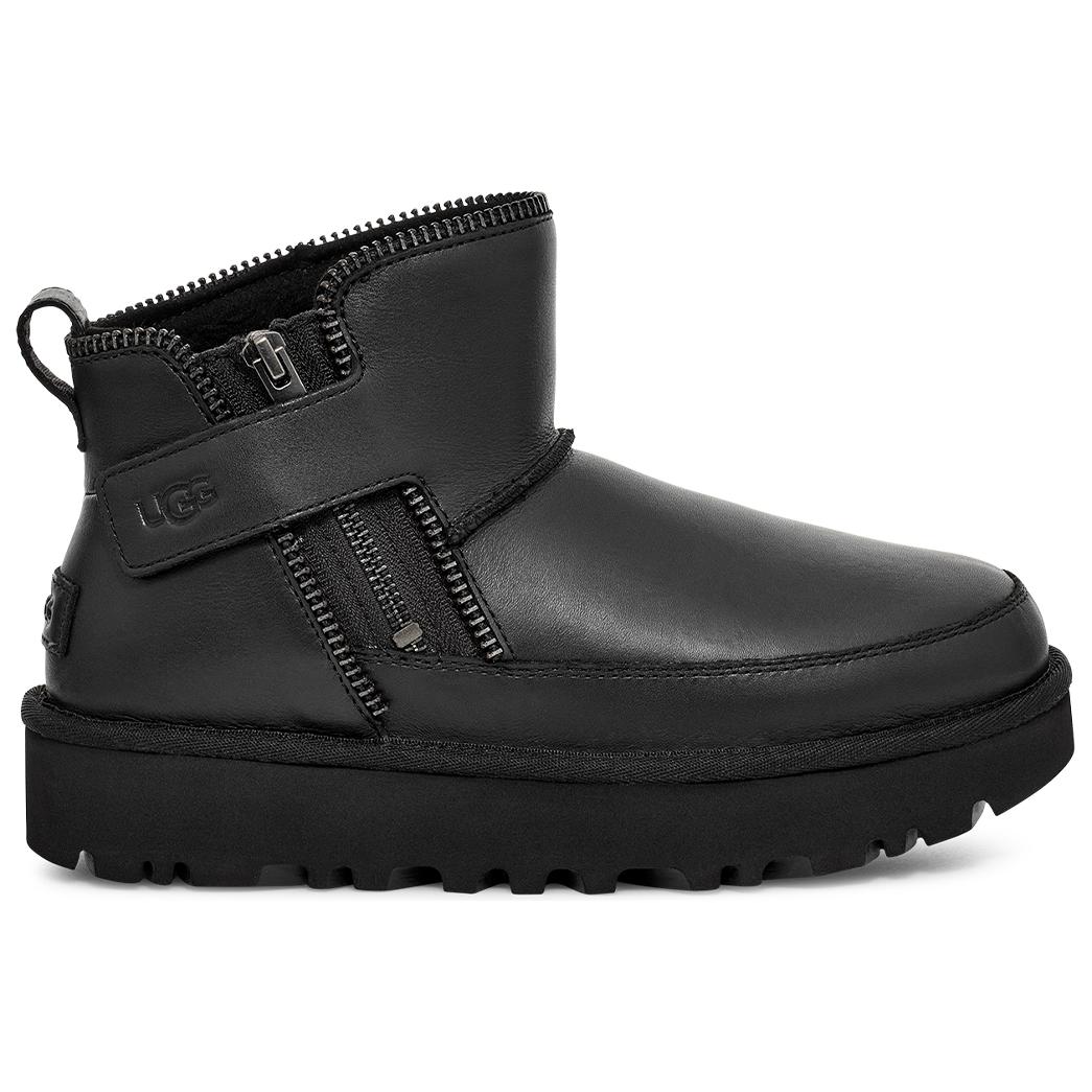 UGG Classic Mini Moto Boot Black Women's