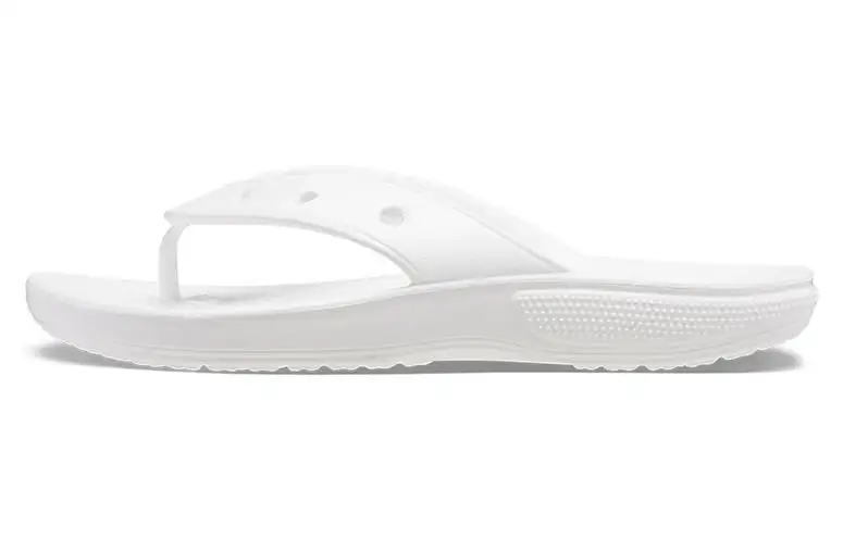 Crocs Classic Crocs Flip Casual Flip Flops Unisex White