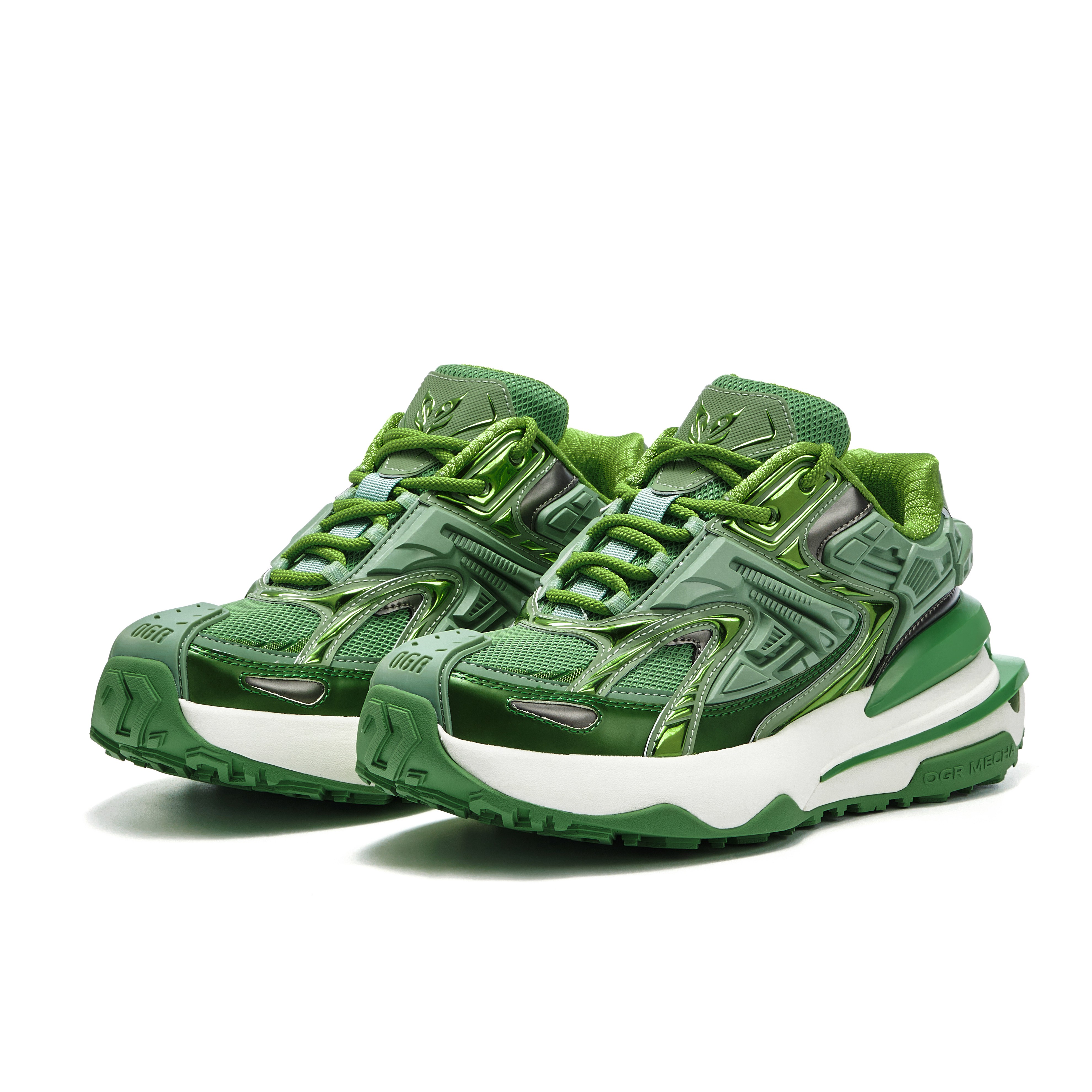 OGR Abrasion Resistant Lightweight Low top Running Shoes Unisex Mint Mambo Color