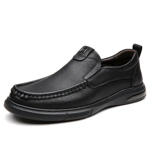 Mulinsen two-layer cowhide, fashionable, comfortable and simple, formal leather shoes, men's style