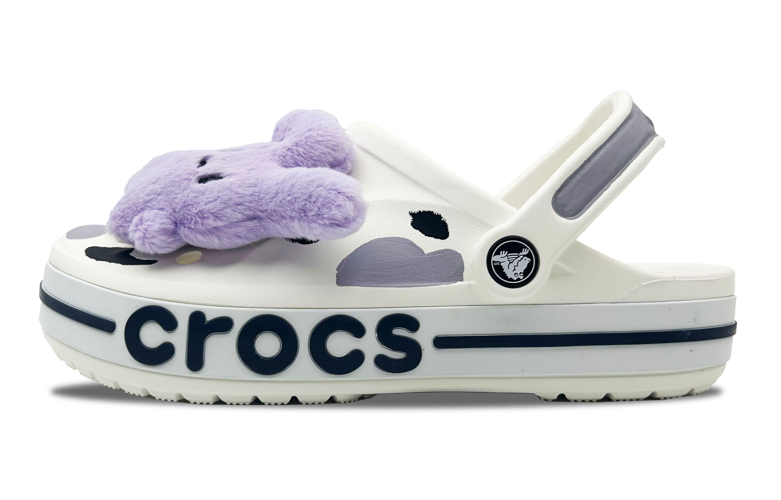Crocs Bayaband Clog EVA Clogs Women's White Purple