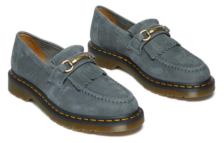 Dr.Martens Cow Leather Loafers Unisex Denim