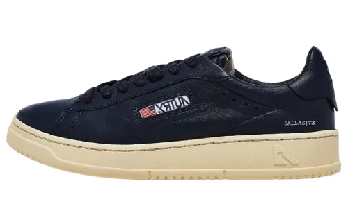 AUTRY Leather Stylish Skateboarding Shoes Blue