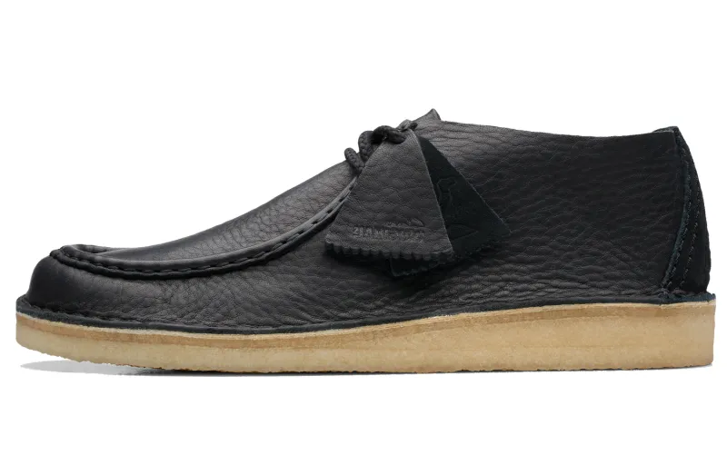 Clarks Cow Leather Casual Shoes Men's Black