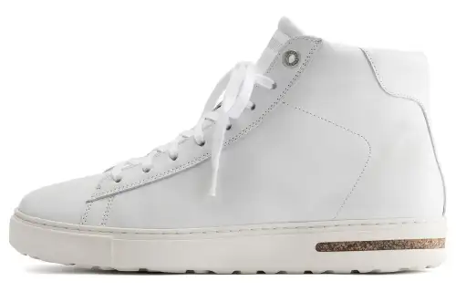Birkenstock Skateboard Shoes Unisex High Top White