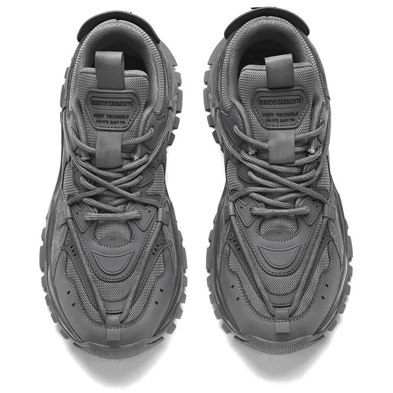 Masongarments Cushioning Slip Resistant Abrasion Resistant Breathable Lightweight Height Increasing Low top Casual