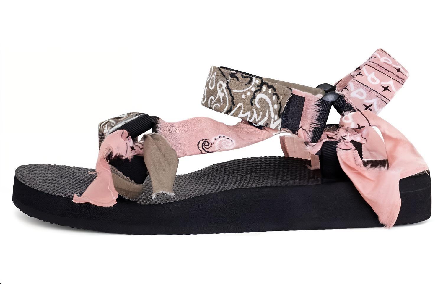 Arizona Love Fabric One Strap Sandals Women's Pink