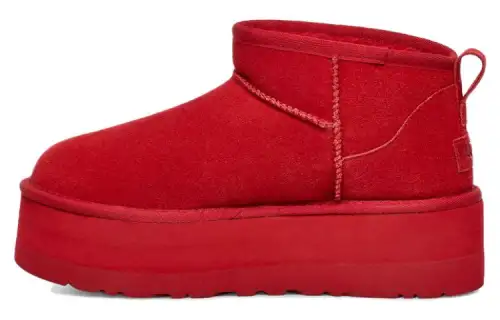 UGG Classic Ultra Mini Platform Boot Samba Red Women's